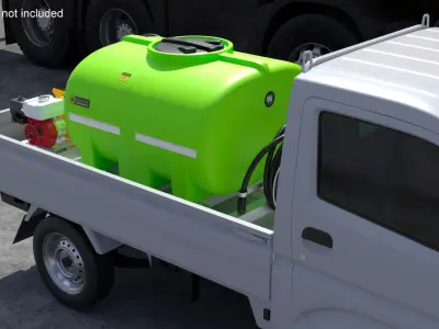  Truck Suzuki Carry with Fire Tank and Pump 