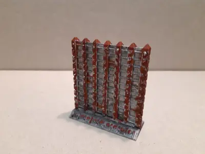 SCI-FI barricade set 3D model