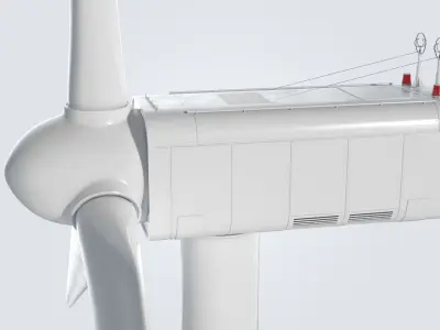 Wind Turbine 3D model