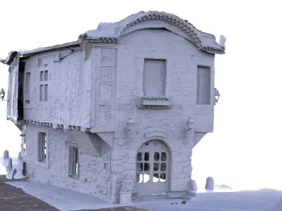 House Medieval York Style 3D model