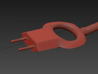 Secant Wall Lights by Daniel Rybakken 3D model