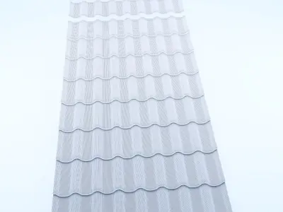 metal roof tiles Free 3D model