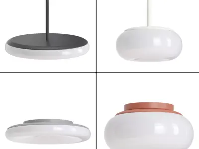 Pendant lamp AGO Mozzi in 4 versions 3D model