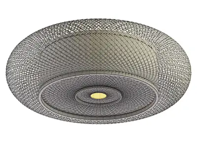 Aliexpress modern rattan chandelier 3D model purchase