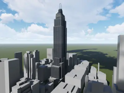 Empire State Building NYC 3D model