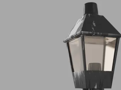 Lamppost Design 1  3D model