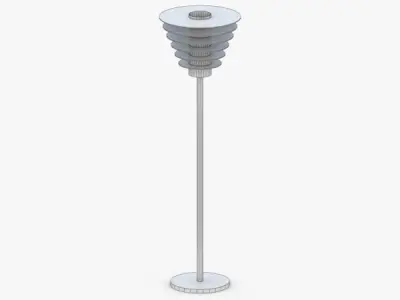 1420 - Floor Lamp Low-poly 3D model