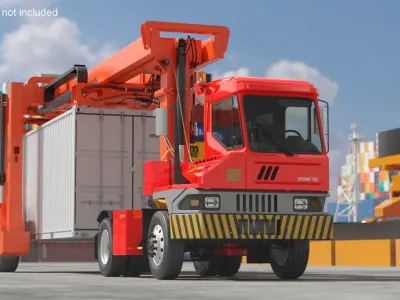  Ottawa T2E Terminal Carrier Truck Rigged for Maya 