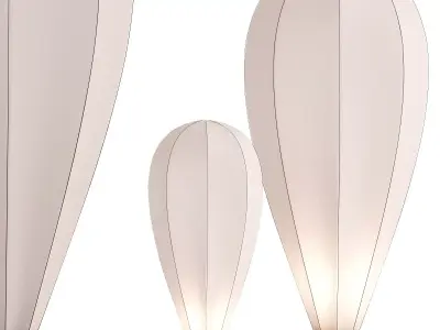 Roche Bobois Up Floor Lamps 3D model