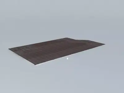 Wood deck Free 3D model