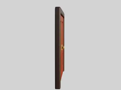 Cartoon Door 15a 3D model