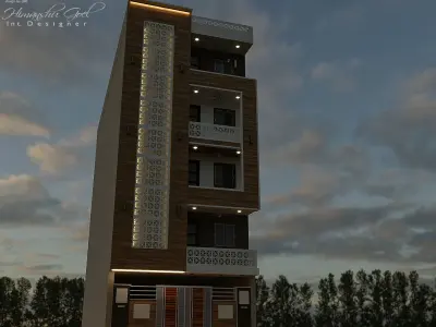 EXTERIOR RESIDENTIAL  3D model