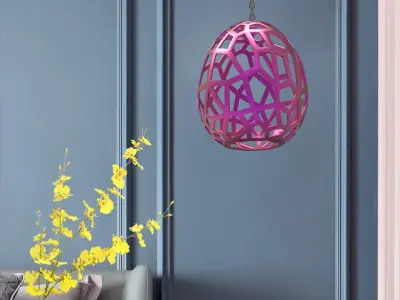 Decorative light 3D print model