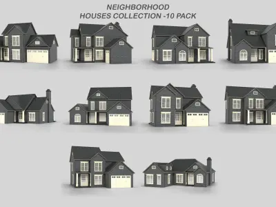 British House Design Collection 1-10 Pack T1