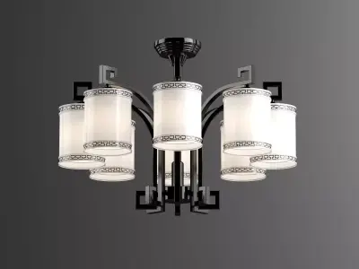 Ceiling light 3D model 54