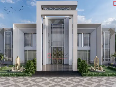 High Quality 3D Exterior Scene Day and Evening  Lumion 10  3D model