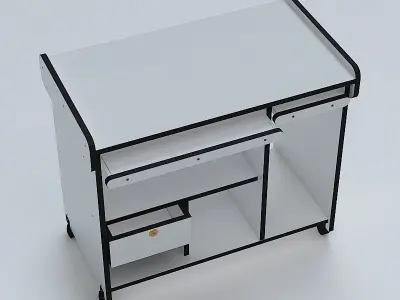 Computer Table 3D model