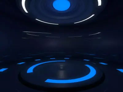 Sci Fi Room 3D model