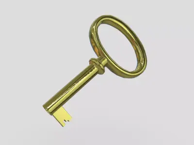 CC0 - Key 9 Free low-poly 3D model