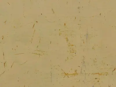 Scratched Painted Metal PBR Texture