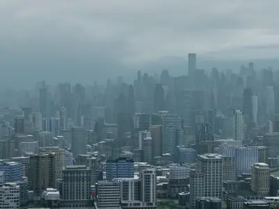 Real Time City 17 3D model