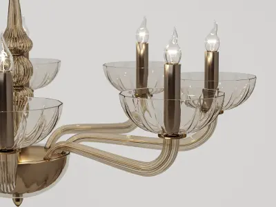 classic style chandelier  3D model
