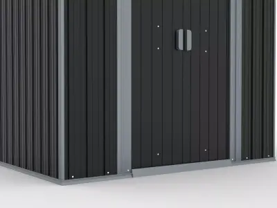 Shed Home Low-poly 3D model