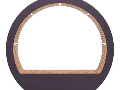 Bench Alcova 1 3D model