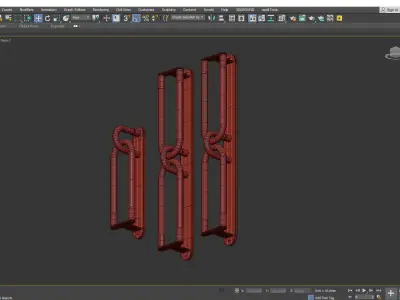 DOUBLE BRASS Low-poly 3D model