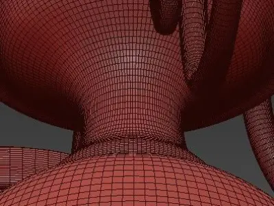 CHANDELIER BOURBON 3D model