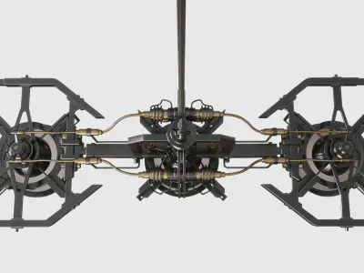 ProMod 001 - Industrial Pendant Light 3D model