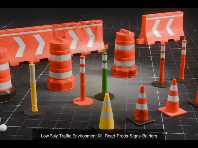Construction and Traffic Environment Pack 01