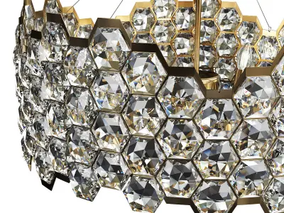 HONIG chandelier Low-poly 3D model