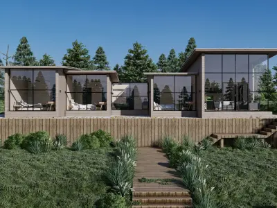 Inci Lake House 3D model