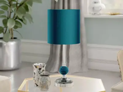 Table Lamp - 4 Colour 3D model