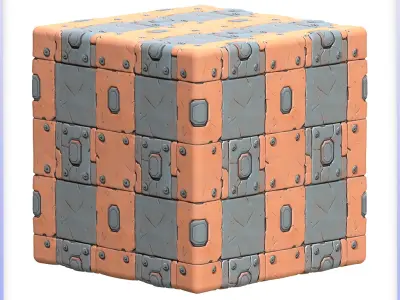 SciFi Seamless Texture Texture 37