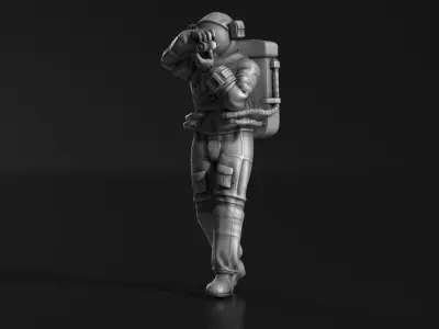 Astronaut 05 3D print model