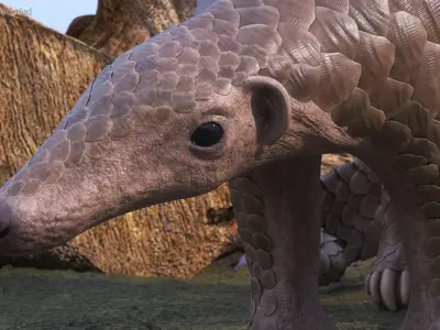  African Mammals Rigged for Cinema 4D Collection 