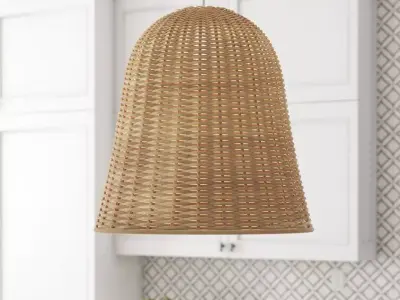 Keiser Light Single Bell Pendant 3D model