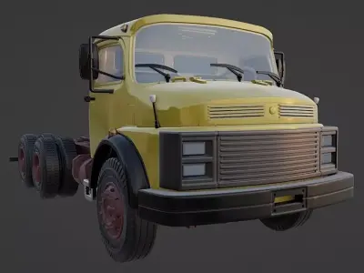 Mercedes Benz 2213 3D print model