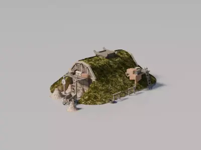 Nordic House 2 3D model