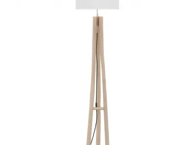 Lucelia floor lamp Low-poly 3D model