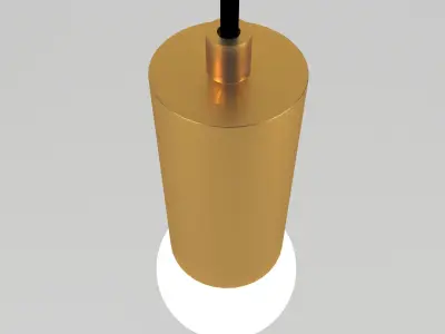 Channing Pendant light 3D model