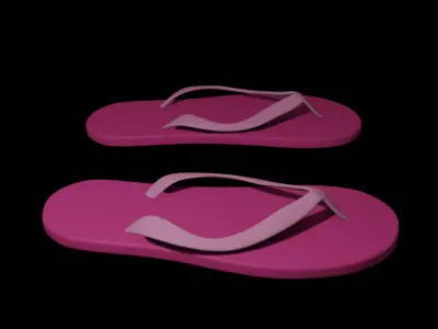 Flip-Flops Free low-poly 3D model