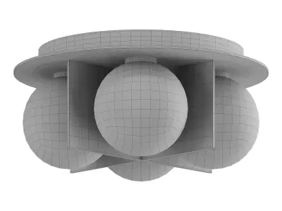 Orbel Flush Mount 3D model