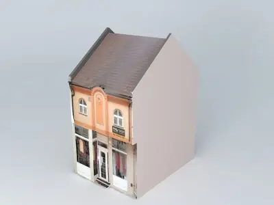 4059 Post Street inch object Free 3D model