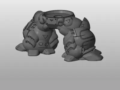 CHIBI-TECH SD - LEVIATHAN CHASSIS         3D print model