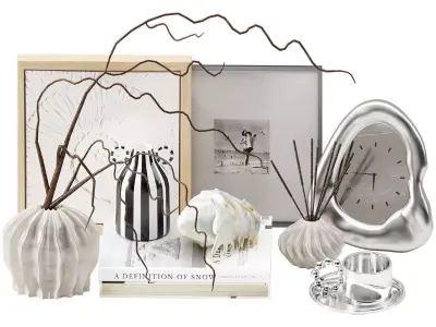 Murex Interior Decor Set 3D model