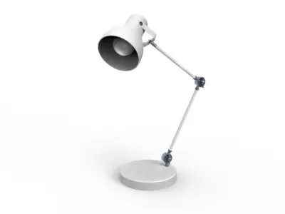 Rigged Desk Lamp 3D model purchase