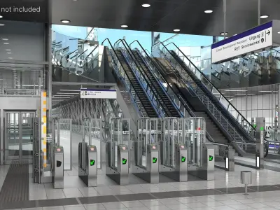  Realistic Wilhelminaplein Metro Station 